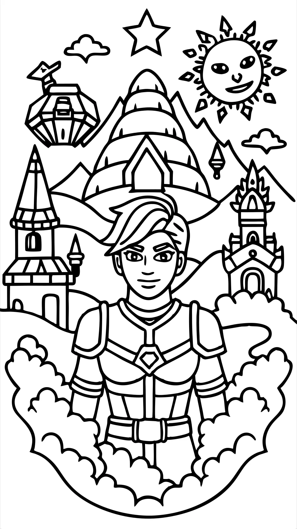 coloriages de fortnite Chapitre 4 Saison 1